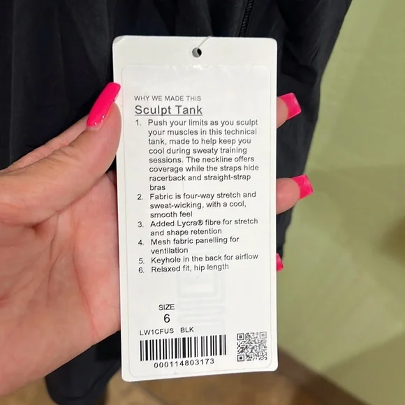 Lululemon sculpt tank - Picture 4 of 8